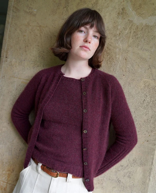BORGAN CARDIGAN fra Kit Couture
